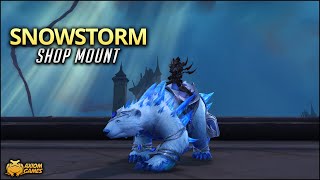 World of Warcraft  Snowstorm Mount [upl. by Elatia]