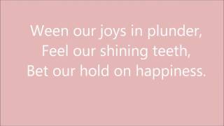 Purity Ring  Lofticries w lyrics [upl. by Pacorro]