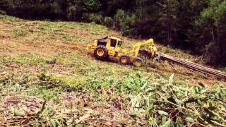 Mecharv SA steep slope harvesting [upl. by Naji]