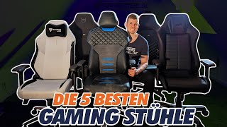 Gaming Stuhl Test 2023 Die 5 BESTEN Stühle  3 PreisTipps für unter 300€ [upl. by Fink]