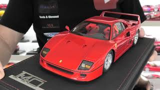 The BEST Ferrari F40 model  118 Ferrari F40 by AB Models  Full Review [upl. by Lougheed]