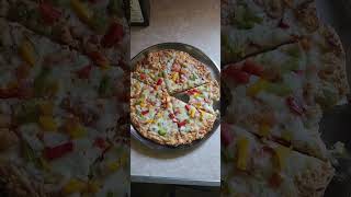 Freschetta Thin Crust Veggie Pizza Review Part 5 foodshorts pizza [upl. by Dulce563]