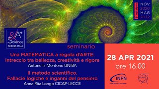 Due incontri tra arte e scienza dalla matematica a regola darte al metodo scientifico [upl. by Brannon]