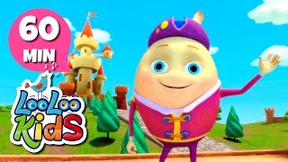 Humpty Dumpty  S1EP25 Fun and Play MIX  LooLoo Kids Songs for Kids [upl. by Anelys]