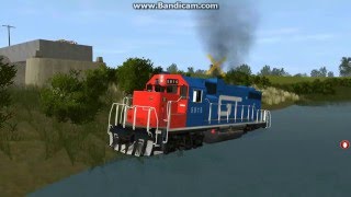 Crashes in Trainz 12 Part 4 [upl. by Hayyifas]