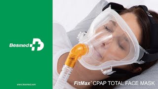 Besmed  FitMax™ CPAP Total Face Mask [upl. by Hsirrehc952]