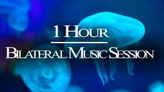 1 HR Bilateral Music Therapy  Relieve Stress Anxiety PTSD Nervousness  EMDR Brainspotting [upl. by Noda918]