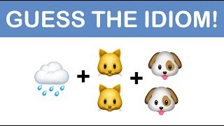 CAN YOU GUESS THE IDIOM BY THE EMOJI  EMOJI CHALLENGE [upl. by Fredi]