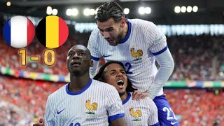 Euro 2024 France 10 Belgique  La France Qualifiée  Le débrief [upl. by Tertia]