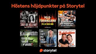 Pressträff Hösten på Storytel [upl. by Brendin]