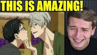 Yuri On Ice Official Fan Dub Reaction I LOVE THIS [upl. by Jesus]