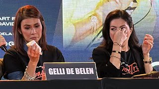 CARMINA VILLAROEL DI NAPIGILAN ANG PAGIYAK MAY SAMA BA NG LOOB KAY GELLI DE BELEN PANUORIN [upl. by Ettener]