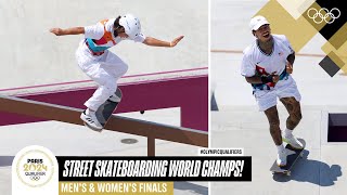 🔴 LIVE Street Skateboarding World Champs  Finals  RoadToParis2024 [upl. by Irreg]