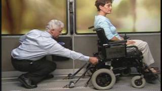 QSTRAINT QRT Wheelchair Restraints by Schetky NW Bus Sales [upl. by Hillier]