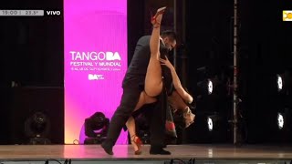 CAMPEONES Mundiales de tango escenario 2022  Ricardo Astrada y Constanza Vieyto [upl. by Asaeret]