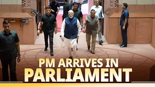 LIVE PM Modi arrives at Parliament ahead of Budget 202425  Cabinet meeting [upl. by Trumaine]