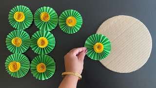 2 Beautiful Paper Wall Hanging  Paper Craft For Home Decoration  Easy Wall Hanging  DIY Ideas [upl. by Fonda]