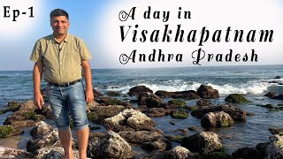 Ep 1 A day in Visakhapatnam Vizag  Simhachalam Temple  Nellore Vari messAndhra Food Tour [upl. by Llennor709]