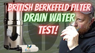 Ultimate test  British Berkefeld Home Water Filter  uk preppers [upl. by Wain]