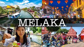 MELAKA TRAVEL GUIDE  Exploring Authentic Malaysian Food in Historic Melaka [upl. by Orella]