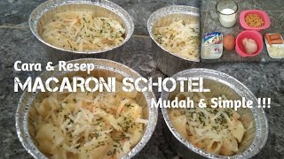 Resep Macaroni Schotel  Makaroni Skotel tanpa oven  Cocok untuk MPASI 9 usia bulan [upl. by Ennayelhsa953]