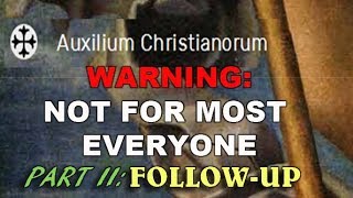 P2 Followup Auxilium Christianorum Cautions  Demonic payback [upl. by Hogue770]