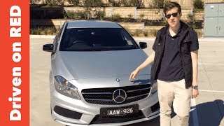 Mercedes A Class 2014 Review  Driven on RED [upl. by Octavla]