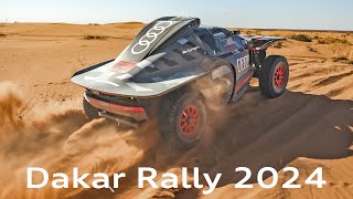 Dakar Rally 2024  the whole route  animated [upl. by Sass837]