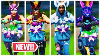 FORTNITE NEW TRAVERSAL quotHOPPITYquot EMOTE SHOWCASED w HOT GIRLS 😍❤️ [upl. by Ueihttam]