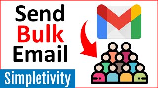 How to Send Bulk Emails in Gmail Mail Merge Tutorial [upl. by Sternberg]