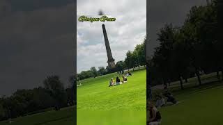 Glasgow green park  Nelsons Monument  Main attraction in glasgow  Glasgow tamil vlogs [upl. by Ezirtaeb]