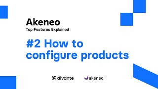 Akeneo Features How to configure products  Divante [upl. by Deming858]