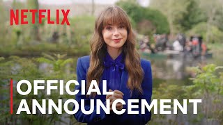 Emily in Paris Season 4  Official Announcement  Netflix [upl. by Mort585]