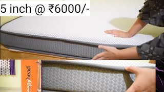 Sleepyhead Mattress Unboxing and Review  Sleepyhead Flip Dual side mattress unboxing NargiSwaleha [upl. by Corly]