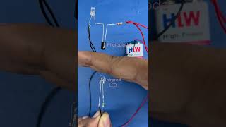 INFRARED LED amp PHOTODIODE  How IR Detector Works [upl. by Kerri]