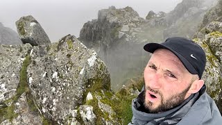 TRYFAN AND GLYDERS  North ridge and Bristly ridge scramble [upl. by Atiluap325]