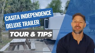 Casita Trailer Tour amp Tips [upl. by Imas942]