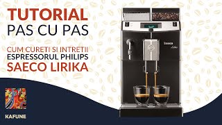 Intretinerea curatarea espressorului Philips Saeco Lirika [upl. by Lyndon]