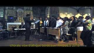 Alléluia de Handel  Messe de Pâques  Chorale Voix dAfrique de Bordeaux [upl. by Eidlog]