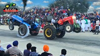 Swaraj 855 vs Sonalika 60 di tractor tochan in Punjab [upl. by Sadnalor]