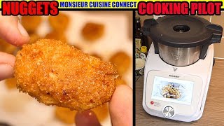 MONSIEUR CUISINE CONNECT RECETTE NUGGETS façon McDonald’s COOKING PILOT thermomix [upl. by Ydnis]