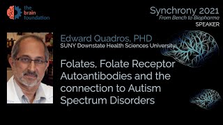 Folates Autoantibodies and the Connection to Autism  Edward Quadros PhD SUNY Synchrony2021 [upl. by Anisah648]