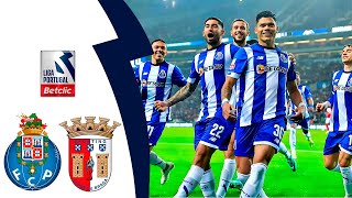 REAÇÃO EM DIRETO AO FC PORTO X SC BRAGA  LIGA PORTUGAL [upl. by Mathew]