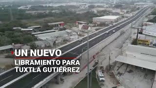 Inauguran doble paso a desnivel en Tuxtla Gutiérrez Chiapas [upl. by Naegem]