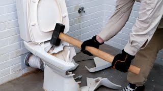 How to Replace a Toilet Like an Expert  DIY Project [upl. by Gerek]