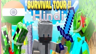 Visiting My OLD MINECRAFT PE WORLD in HINDI AnshuBisht DayadDynasty [upl. by Acalia]