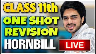 🔴 LIVE CLASS 11 REVISION  ONE SHOT HORNBILL FULL BOOK REVISION  CBSE ENGLISH CLASS 11th [upl. by Moscow]