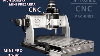 FREZARKA CNC MINI PRO 30 X 40 [upl. by Charteris]