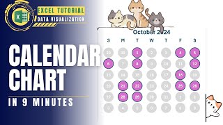 Visualize Daily Progress with a Calendar Chart in Excel  Stepbystep Guide [upl. by Roda]