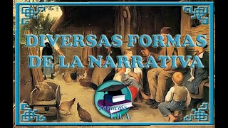 Literatura I  DIVERSAS FORMAS DE LA NARRATIVA [upl. by Akcirehs]